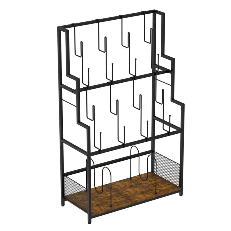 

Spot record storage rack with record display rack Large capacity vinyl storage box Metal record rack