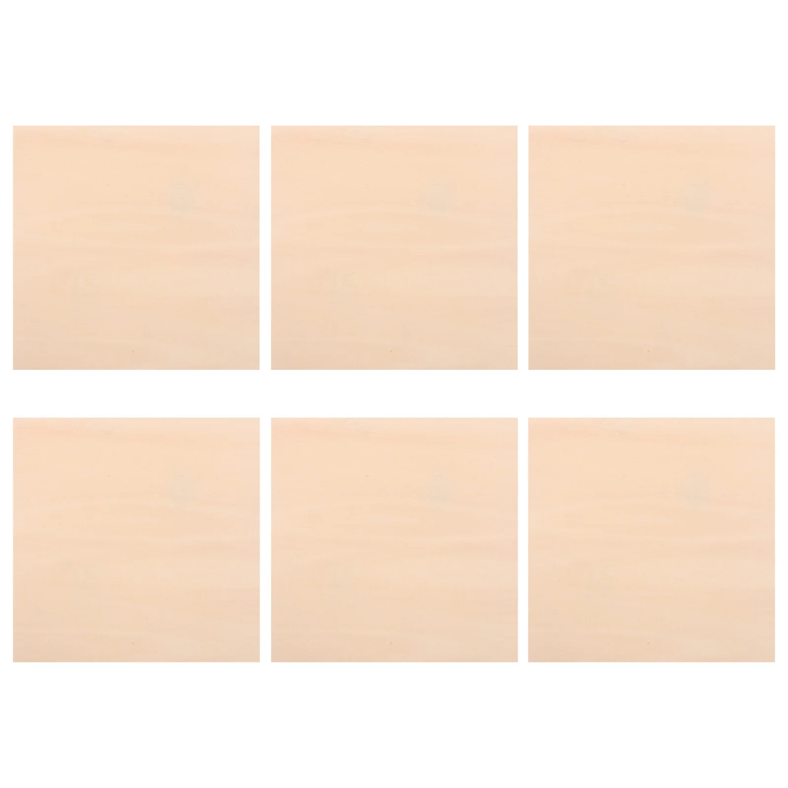 

6pcs 3Mm Thick Basswood Plywood Panels Unfinished Wood Planks For Diy Crafting Woodworking Rustic Sign Blanks Wood Blanks Craft