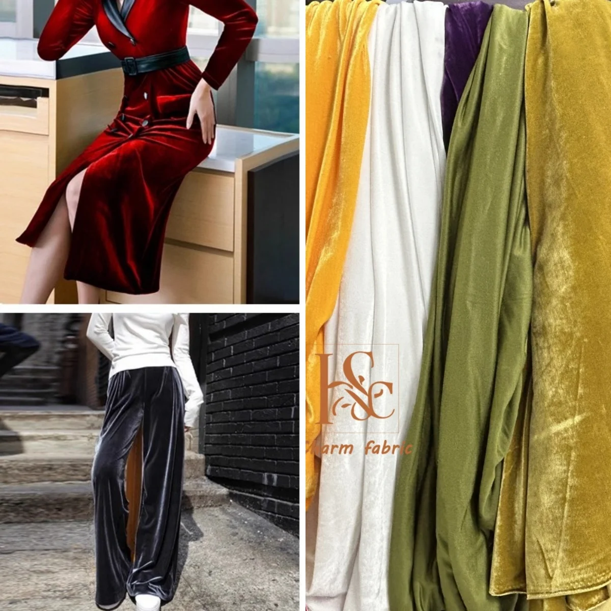 

Эластичная золотая бархатная ткань, сшитая одежда, топ, брюки, ткань для одежды, занавеска «сделай сам», скатерть, домашний текстиль, ткань