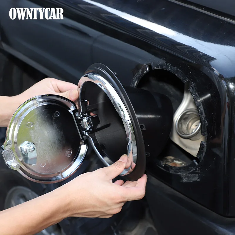 

For Hummer H3 2005-2009 ABS+Aluminium Alloy Car Oil Fuel Tank Cap With Key Lock Cover Stickers Car Accessories