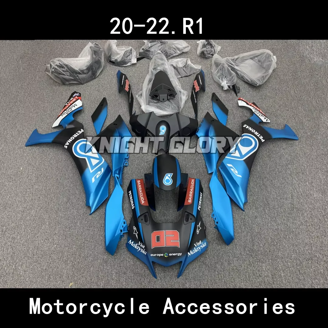 

Suitable for YZF-R1 YZF R1 2020 2021 2022 Motorcycle Shell Fairing Spoiler Bodywork Set