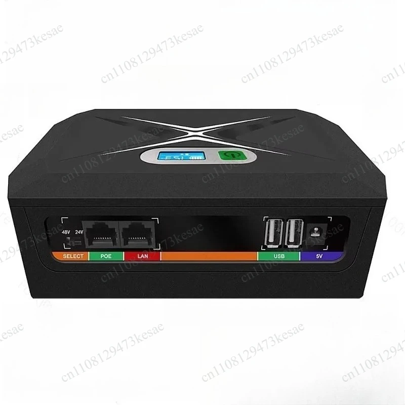 for Mini DC UPS 120W 60000mAh Power Backup Battery 5V 9V 12V 24V 48V For WiFi Router Modem CCTV