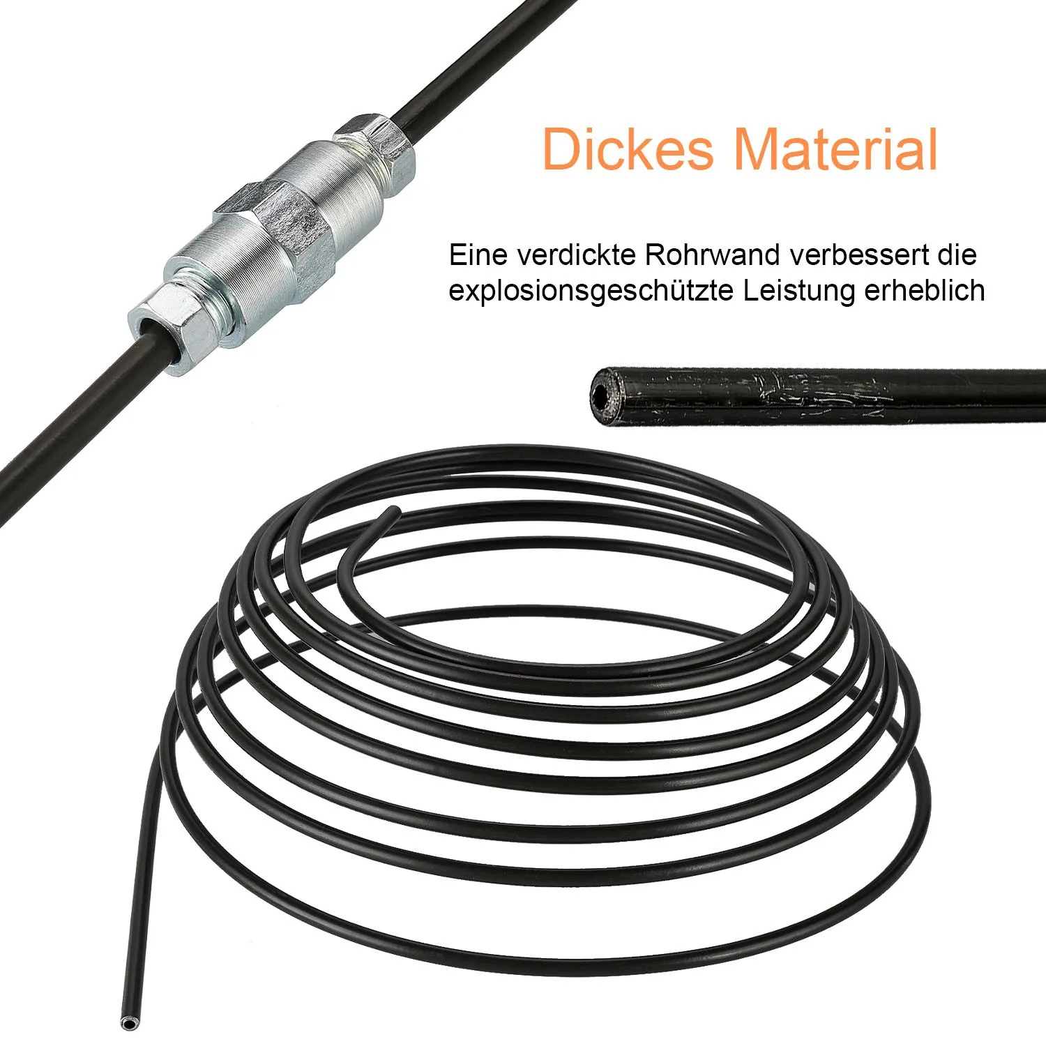 Newest Set Brake Line Kits 5m 3/16