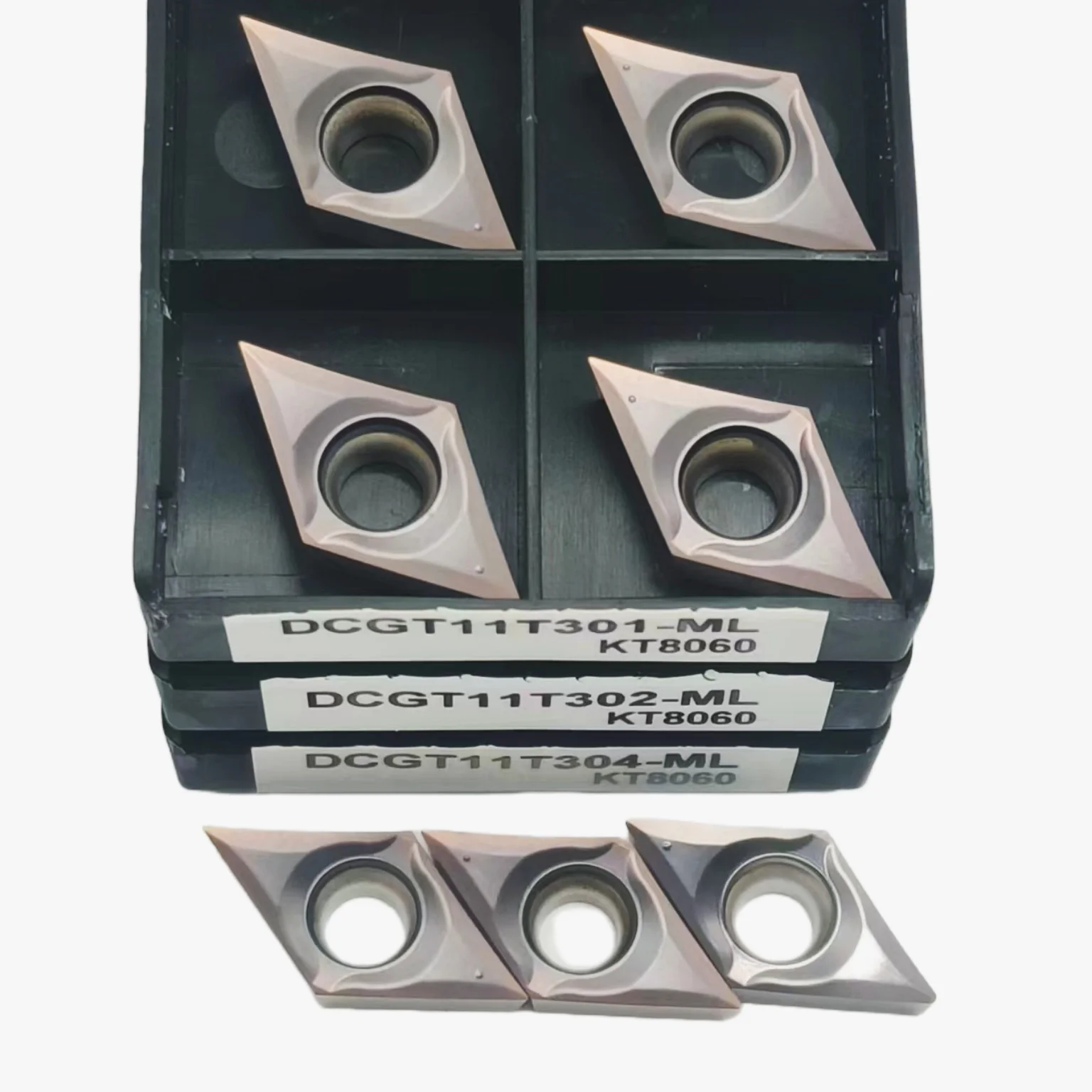10 buah inserts ML ML KT8060 alat bubut CNC sisipan karbida kualitas tinggi tools tools