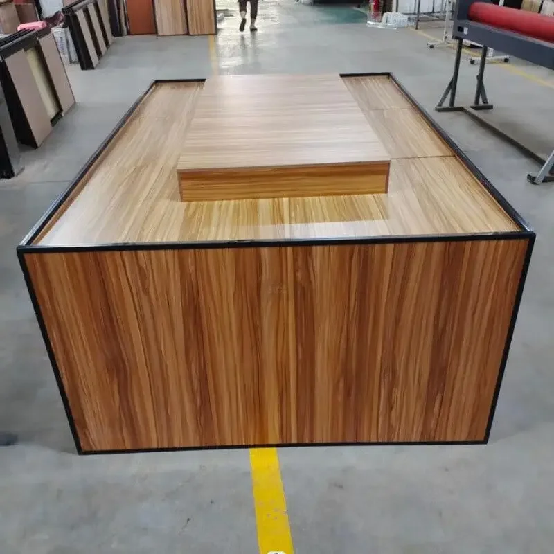 Simple Supermarket Loose Scale Shelves, Snacks Display Shelves, Food Cabinets, Dry Goods, Mid-island Cabinets, Candy Bulk