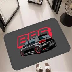 Door Mat BBS Automative Components Wheel Hub Entrance Carpet Cute Rug Living Room Mats Home Custom Carpets Rugs Bath Foot Prayer