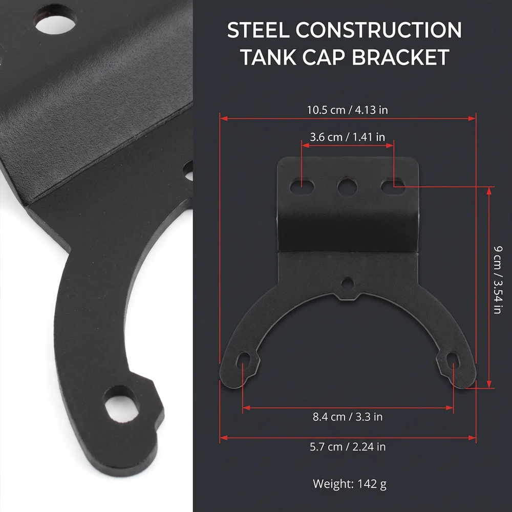Motorcycle Modified Fuel Tank Cap Bracket Mobile Phone GPS Navigation Holder Expansion Stand For Suzuki GSX250R GW250 DL250