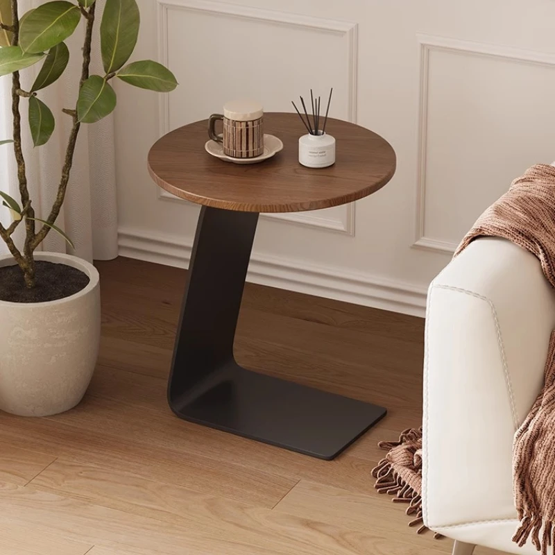 Tempered Coffee Table Glass Mesa Round Lateral Nordic Coffee Table Modern Mesa De Centro Sala De Estar Nesting Furniture