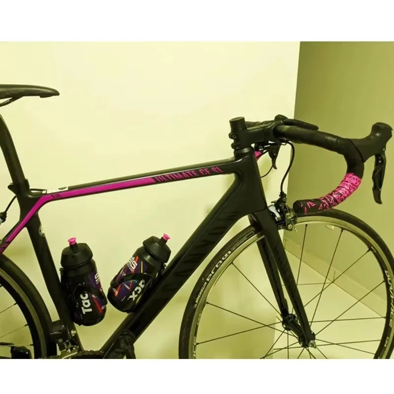 Neue Rennrad Bar Band Bunte Farbverlauf Lenker Bänder EVA + PU Weiche Anti-Vibration Wrap Band Langlebig bar Bartape 2150mm – Detail 5