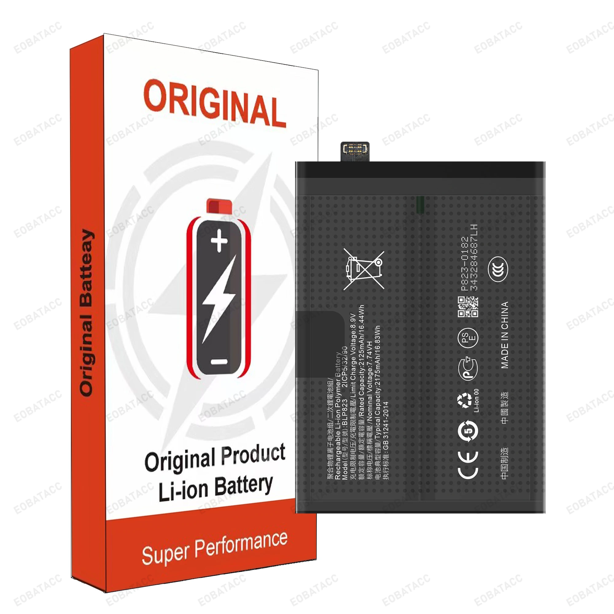 2025 Years New High Quality BLP811 BLP819 BLP823 BLP835 Battery For OPPO RENO 5 5G/reno5 4G/RENO5 pro/Reno 5F/Reno 5Z 5G Bateria