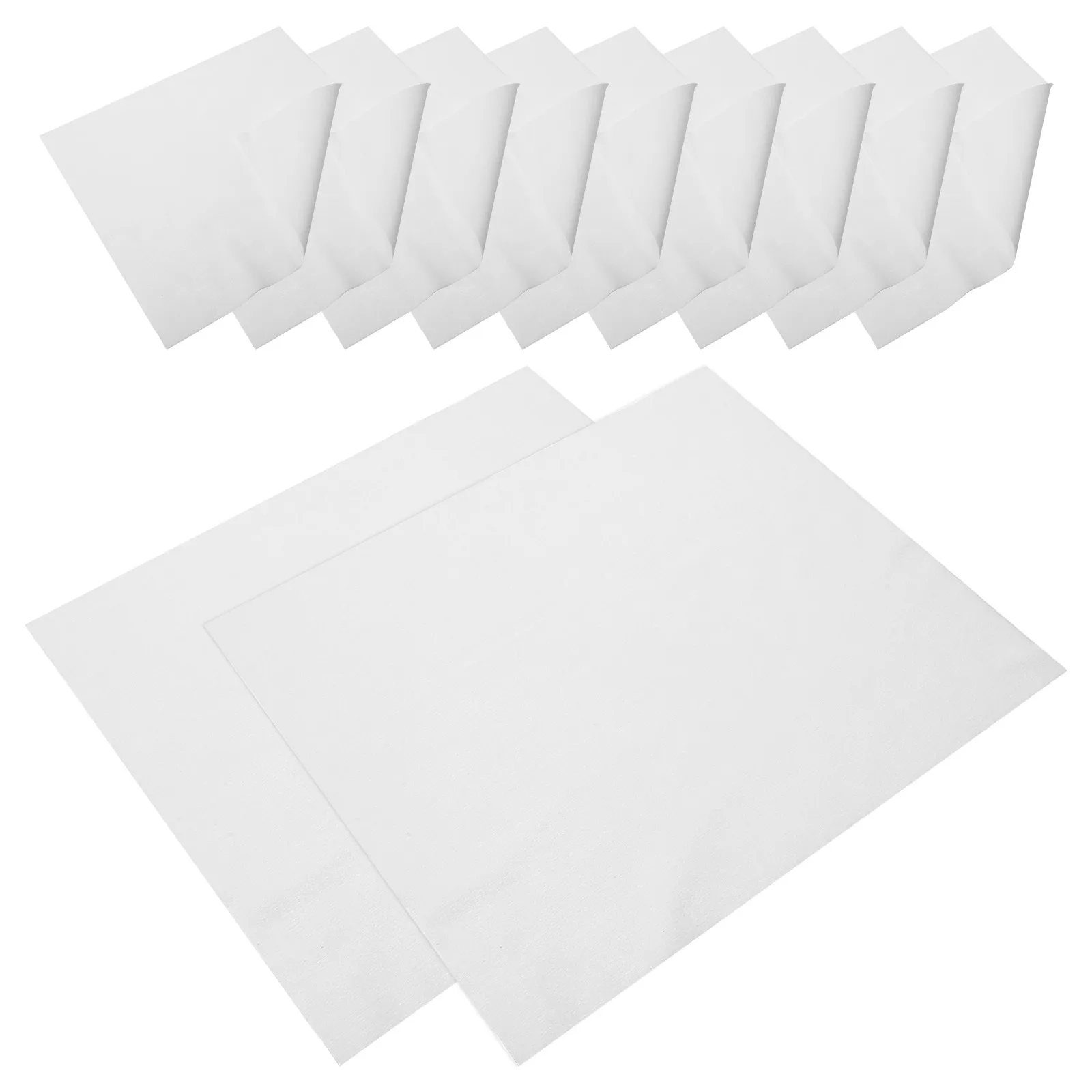 

30pcs 30 Sheets Non Woven Nail Dust Collector Filters Replacement Vacuum Strainers White Reusable Cleaning Tools For Salons Home