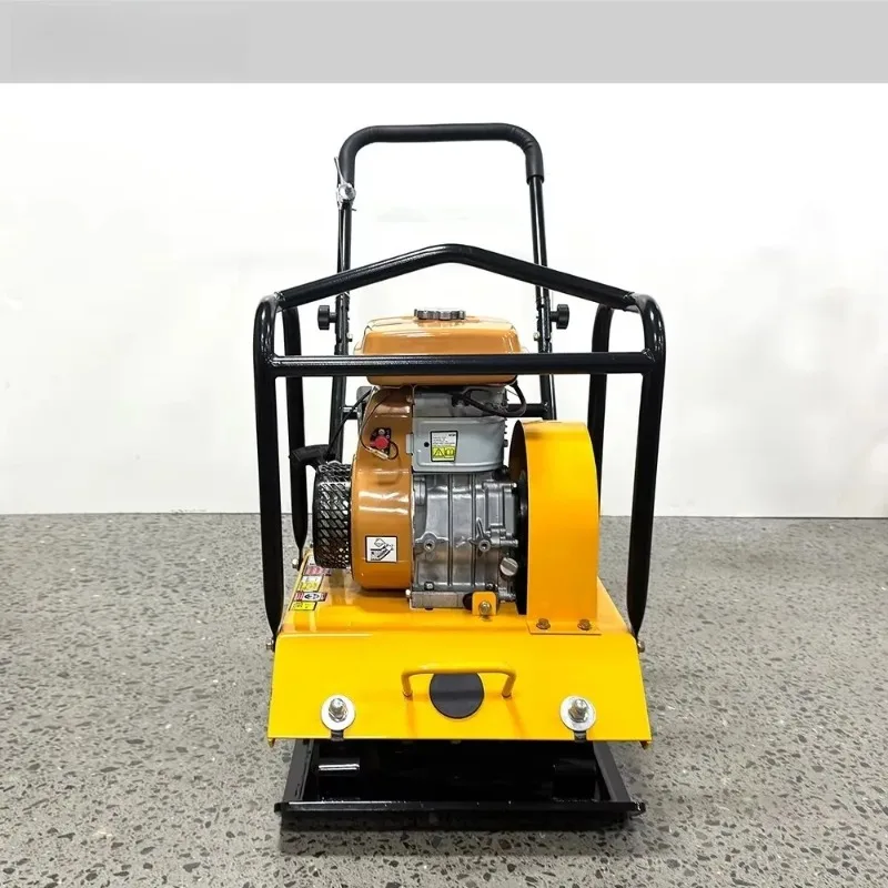 Two Way Vibratory Plate Compactor Electric Soil Rammer Asphalt Road Ground Tamping Compaction Machine