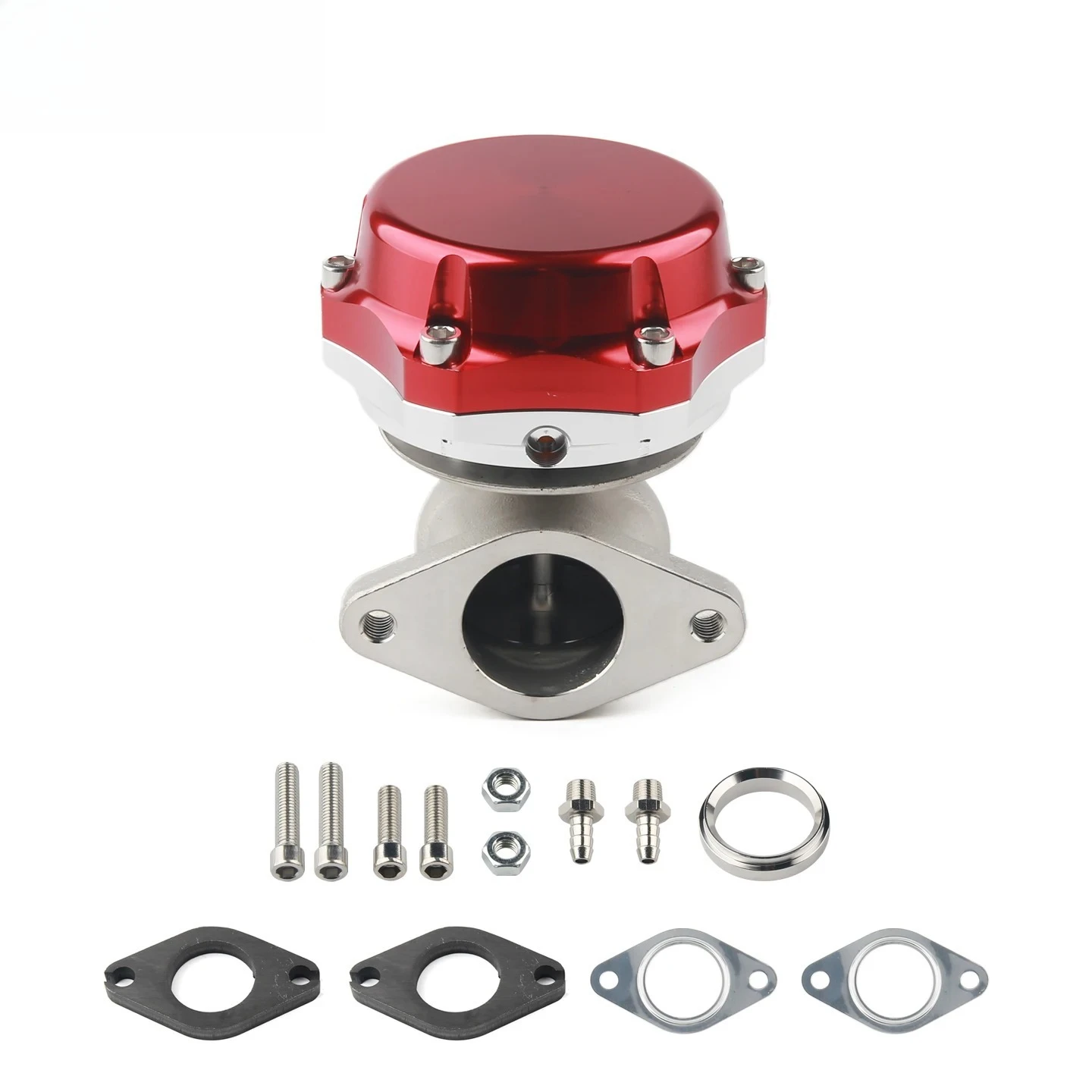 

Выпускной коллектор для гоночного автомобиля 38 мм с внешним турбонаддувом, вестгейтом и дамп-рингом 14PSI