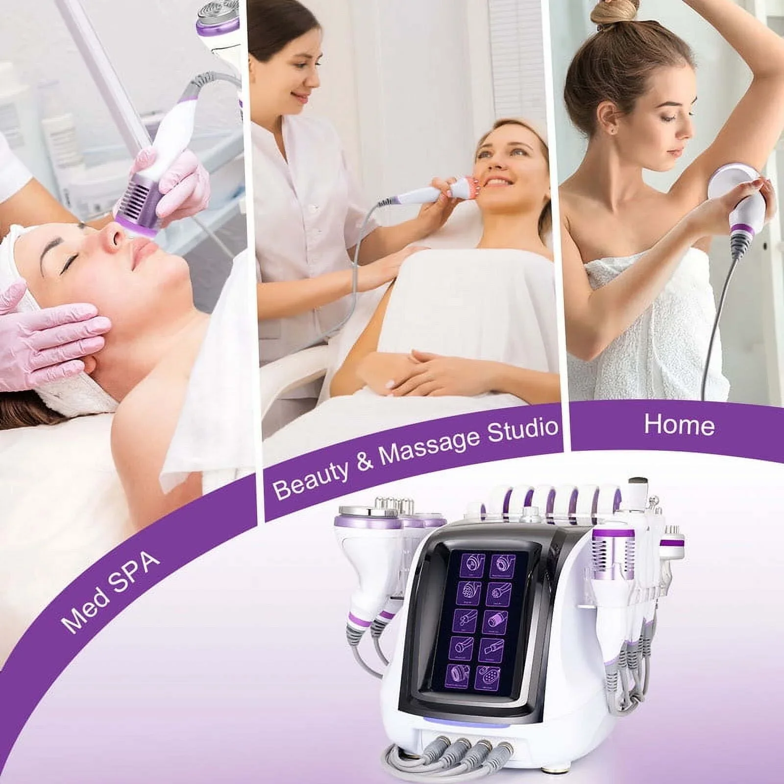 Aristorm 11 in1 40K 2.5 Vacuum R-F Skin Care Body Slimming Massager Skin Beauty Machine Salon