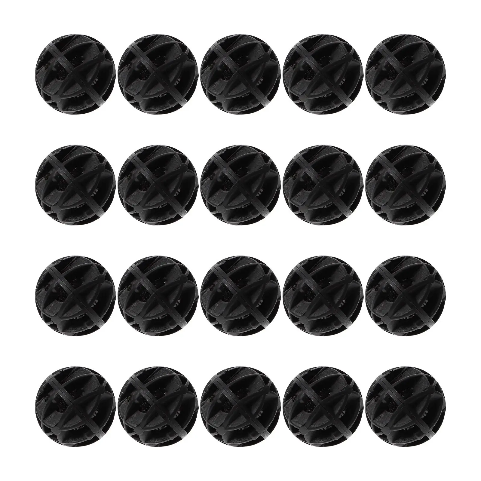 

150 Pcs Balls 16mm Filter Media Aquarium Fish Tank Filtration Material Pond Supplies Pet Fish Tank Filter Balls Accessories
