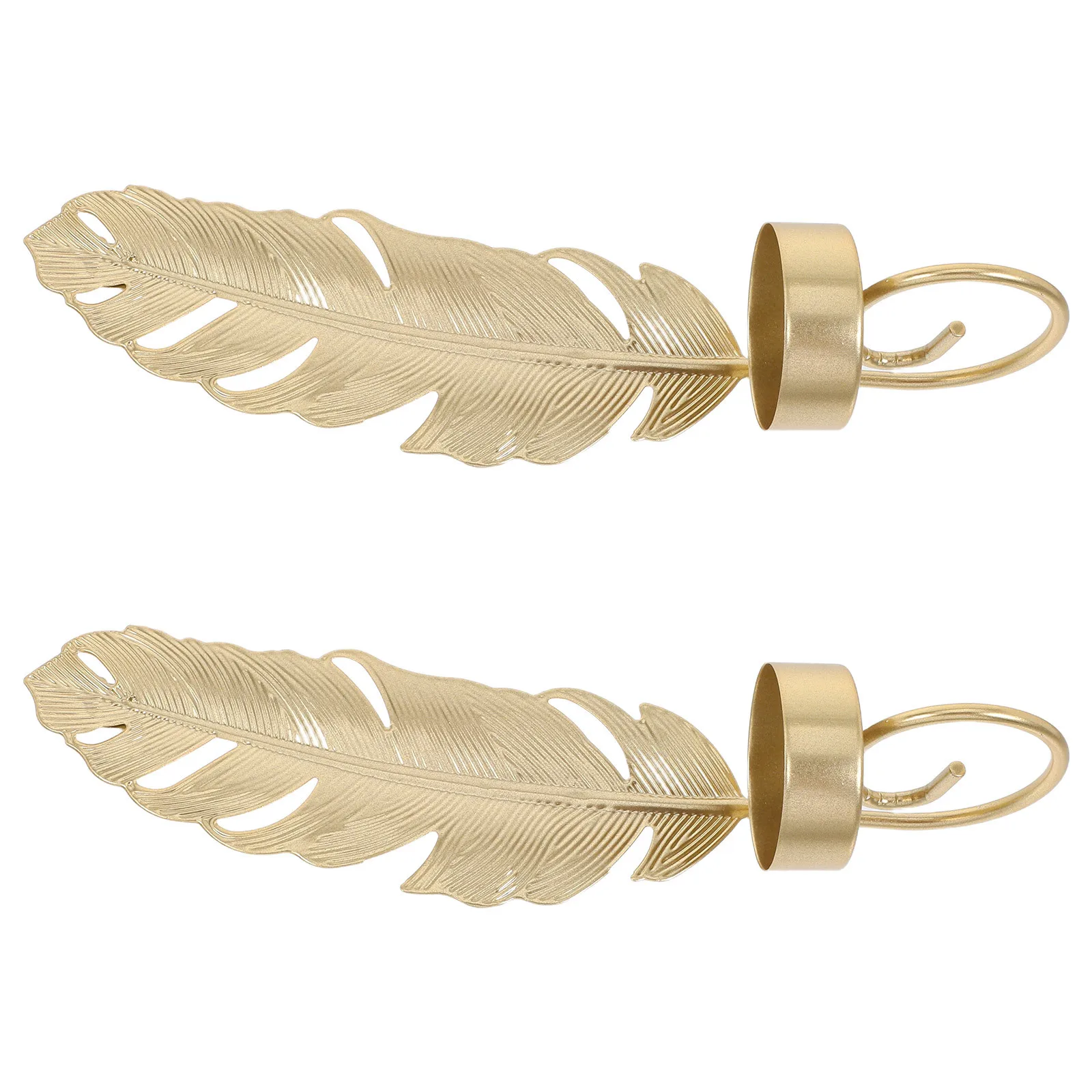 

2Pcs Wall Sconce Holder Leaf Shape Metal Wall Mounted Decorative Stand for Living Room Candlestick Decor