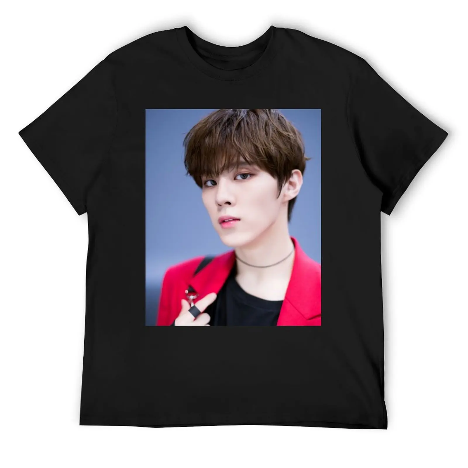 Kim Wooseok T-Shirt Aesthetic clothing anime t shirts graphic shirts mens tall t shirts