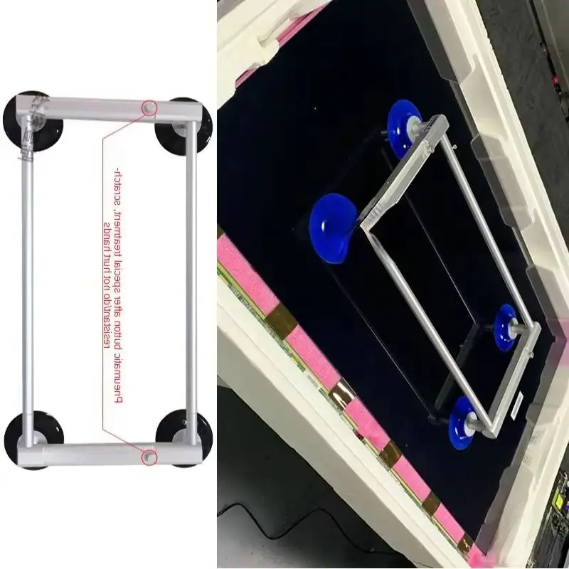 29-55 بوصة 4 شفط الكؤوس جهاز شاشة عرض تلفاز LED زجاج فراغ مصاصة فراغ رافع شاشة LCD شفط كأس شاشة التلفزيون مصاصة