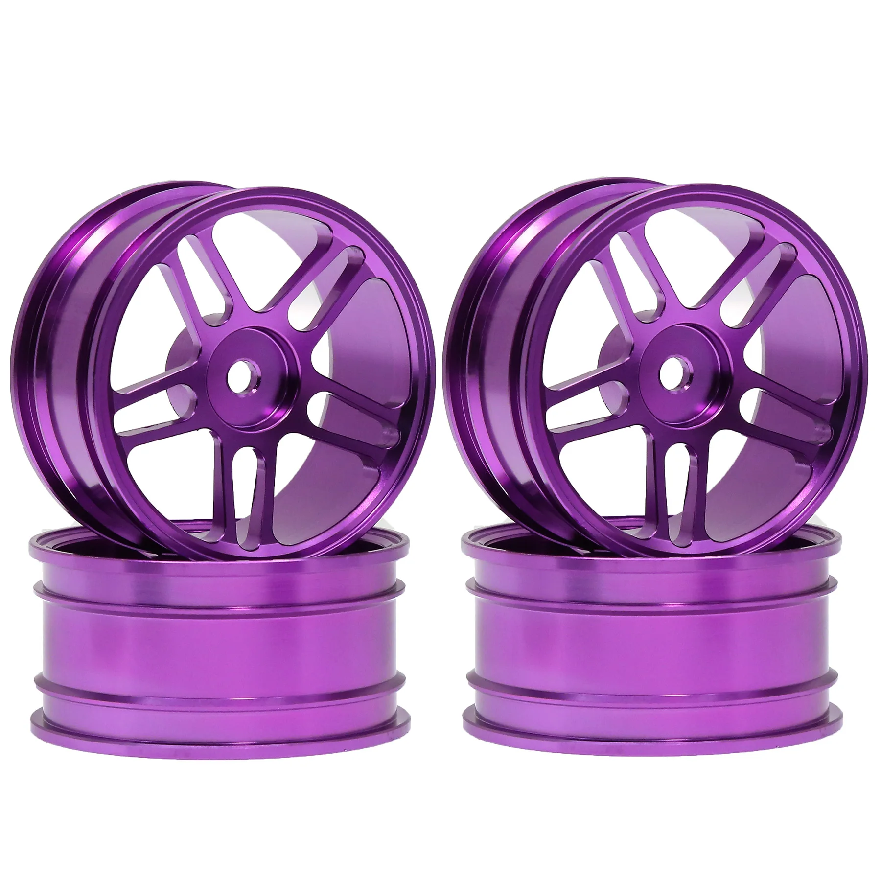 RS Red Spider 1/10 HSP 94122 94123 D4 TT02 Drift Symulowane Aluminiowe Piasty Kół YX03