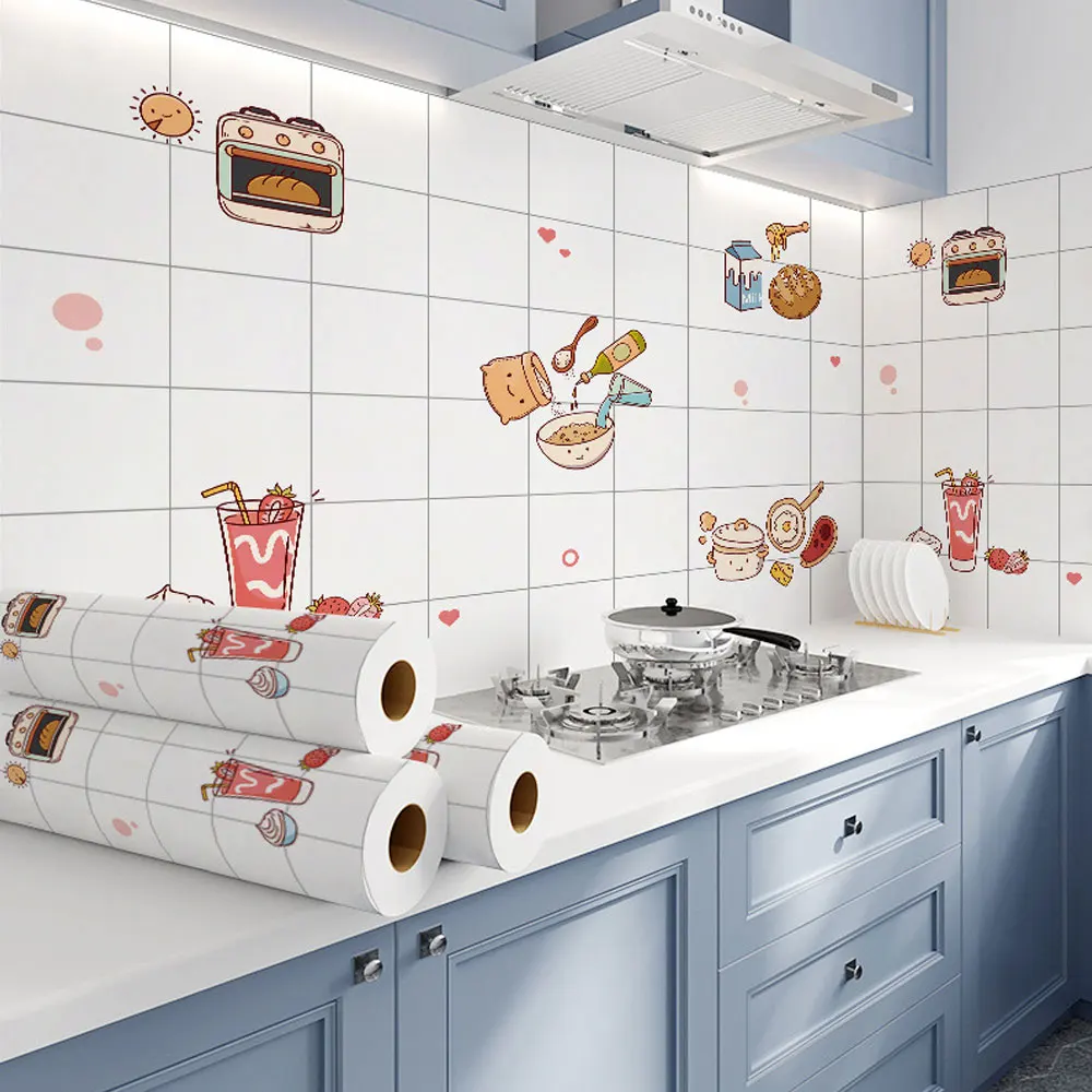 Marble Pattern Self Adhesive Vinyl Wallpaper Waterproof Peel Stick Sticker for Kitchen Splashback Countertop Bathroom Home Decor