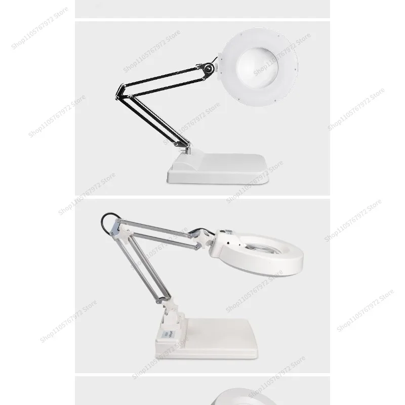 For ZQ-86CY high times 30 times desktop with lamp magnifying glass for the elderly to read high definition watch repair mobile