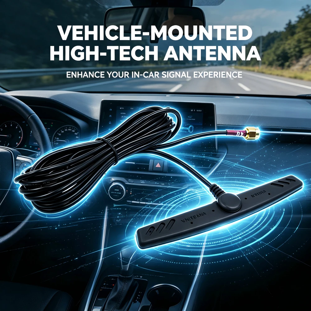 4G Sticky T Bar Antenna SMA Male Patch Antenna for IP Camera Vending Machine Cabinet Access Control Alarm System
