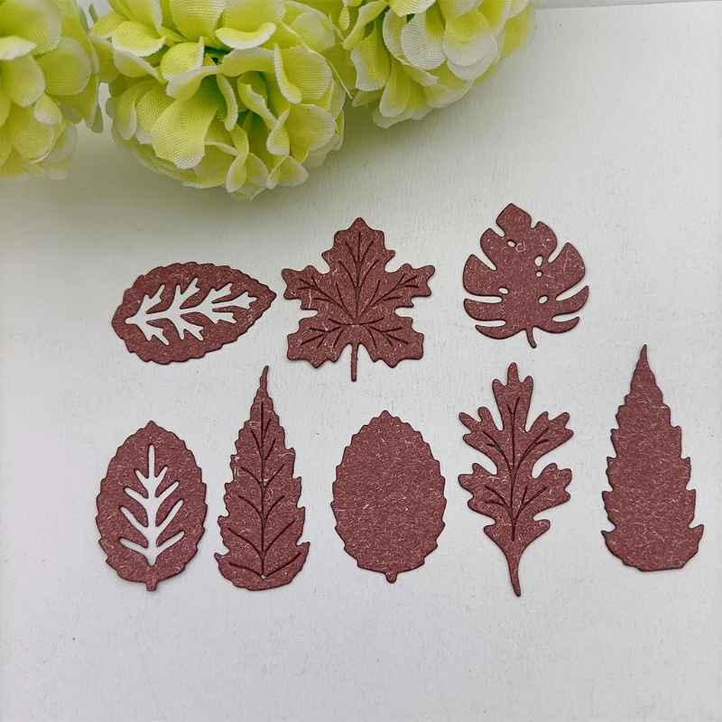 Maple Leaf Metal Cutting Dies Stencil DIY Scrapbooking Album Paper Card Template Mold Embossing Decoration