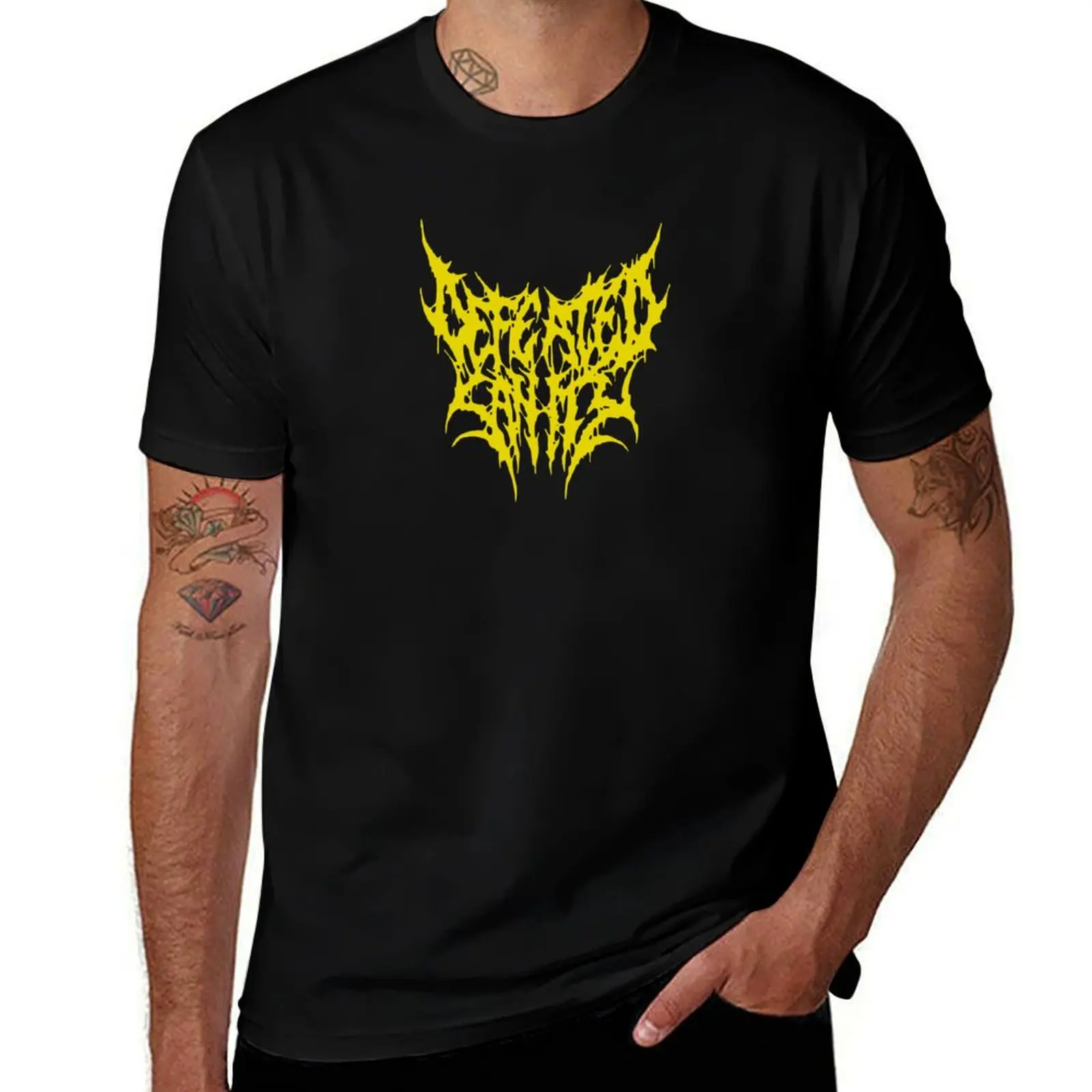 Defeated Sanity T-Shirt Plus Size Workout Short Sleeve Top T-Shirt
