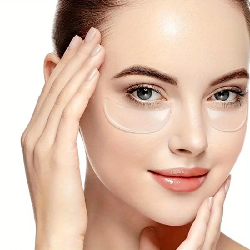 4pcs Eye And Facial Patches Silicone Under Eye Patches Wrinkle Patches for Under Eye Ideal Gift Facial Care Tools Easy to Use