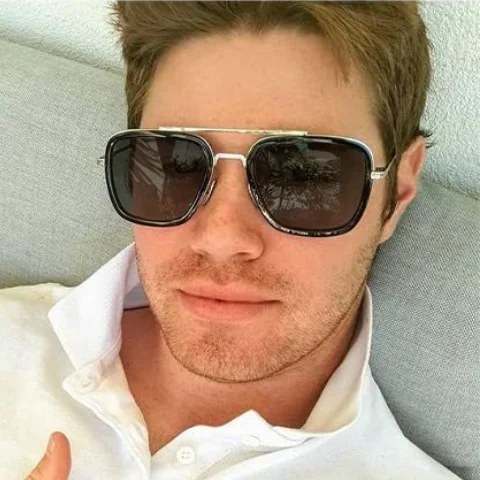 جديد الرجال السفر فاسق يندبروف النظارات الشمسية المعدنية الأشعة فوق البنفسجية واقية في الهواء الطلق النظارات النسائية ظلال سوداء الدراجات القيادة النظارات