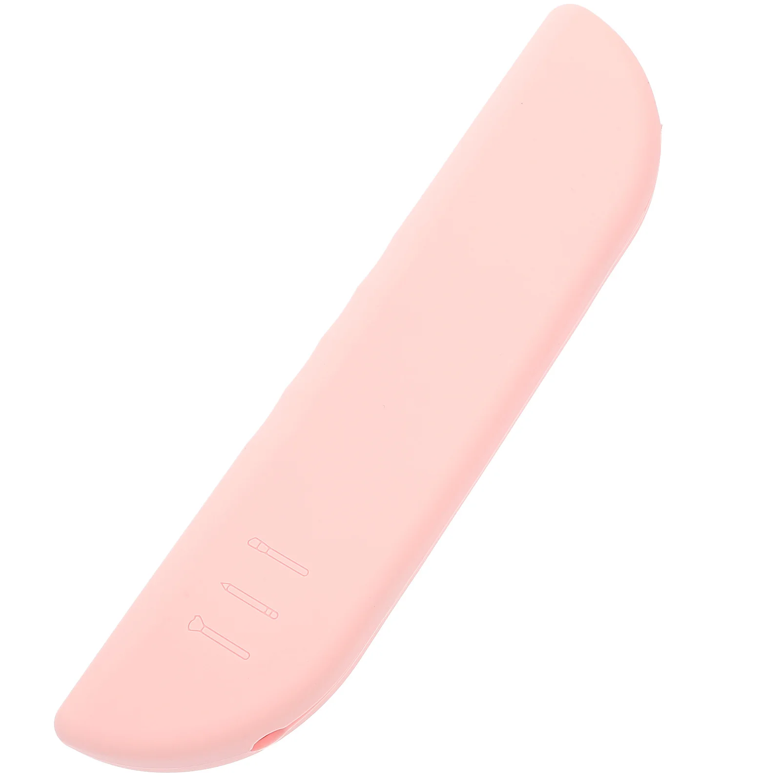 

Travel Silicone Makeup Brush Case Compact Lightweight Makeup Tool Organizer Reusable Portable Brush Holder Storage Bag