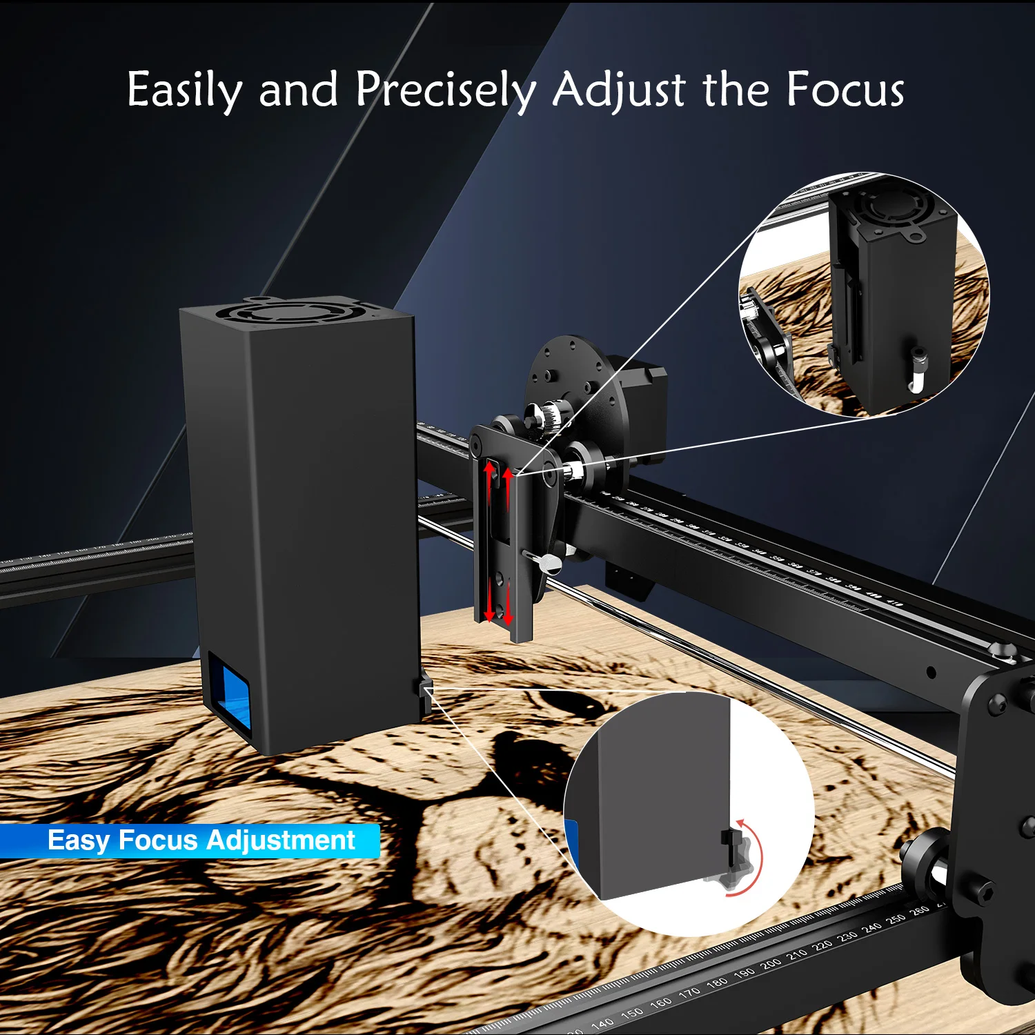 Longer RAY5 Upgraded 20W Laser Engraver Machine, Exclusive 3.5\