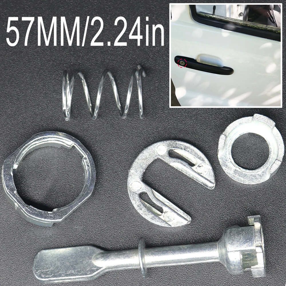 

For VW Polo MK3 6N/6KV Derby 1994-01 Front Door Handle Lock Cylinder Barrel Paddle Repair Kit Tool 57MM Car Accessories Fix set