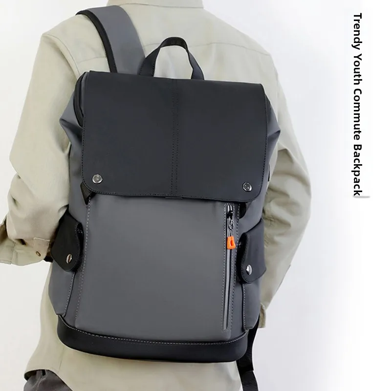 

Высококачественная пригородная мужская сенсорная большая дорожная сумка для ноутбука Capaci, молодежная функциональная сумка для студентов колледжа