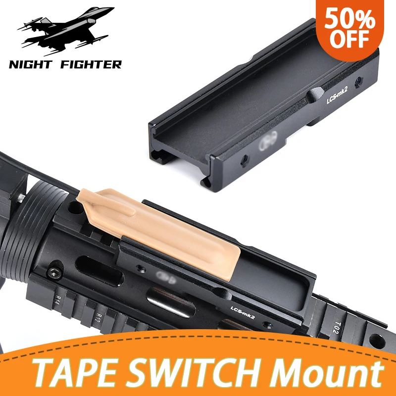 Tactical Picatinny Switch Slot Mount Pocket Panel Control System LCS LCSMK1 For Surefire M300 M600 X400 Scout Light Weapon Light