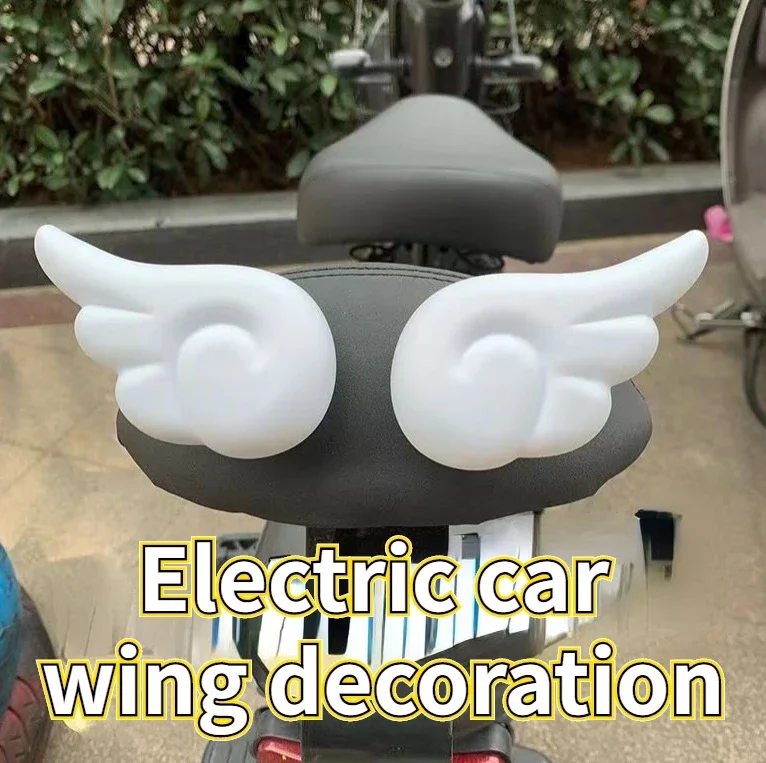 Helmet Decoration Removable Angel Wings Decoration Small Wings Electric Vehicle Helmet Internet Celebrity Helmet Decoration