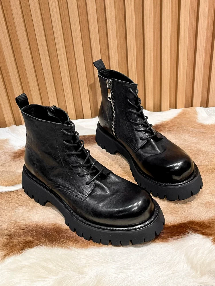 British Fashion Men's Ankle Bo - Men'S Shoes For Work ulasan dan harga