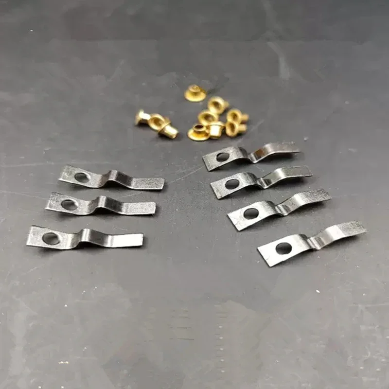 5set Durable Manganese Steel Bow Plate Humped Back Cam Spring Rivet For Zippo Vintage Oil Lighter Inner Parts Repair Accessories view 4