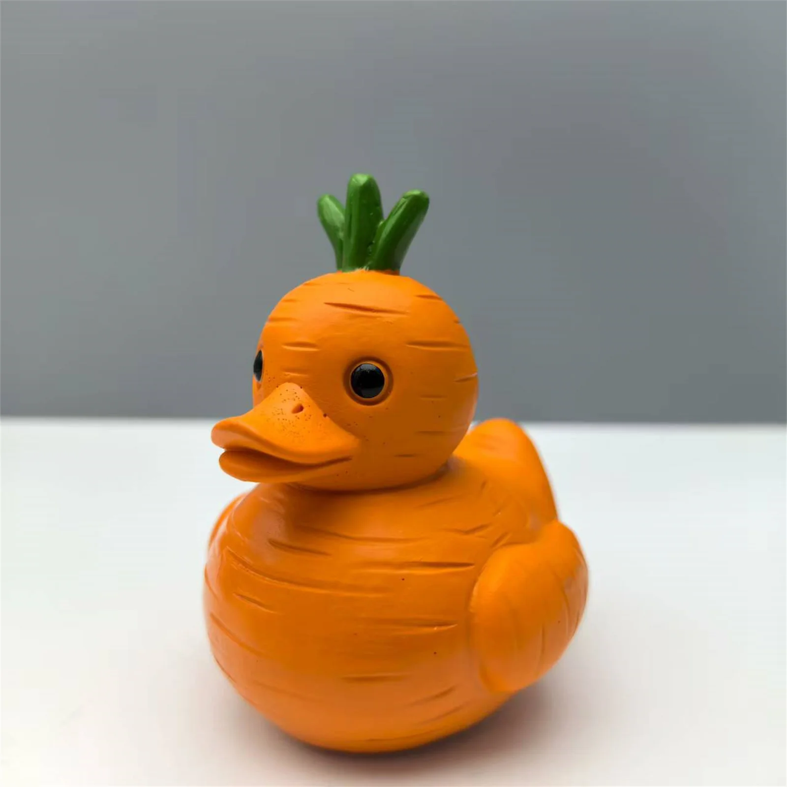 Vegetable Duck Resin Animal Toy Decoration Different colors of Vegetables Model for Kids Party Gift Home Decor
