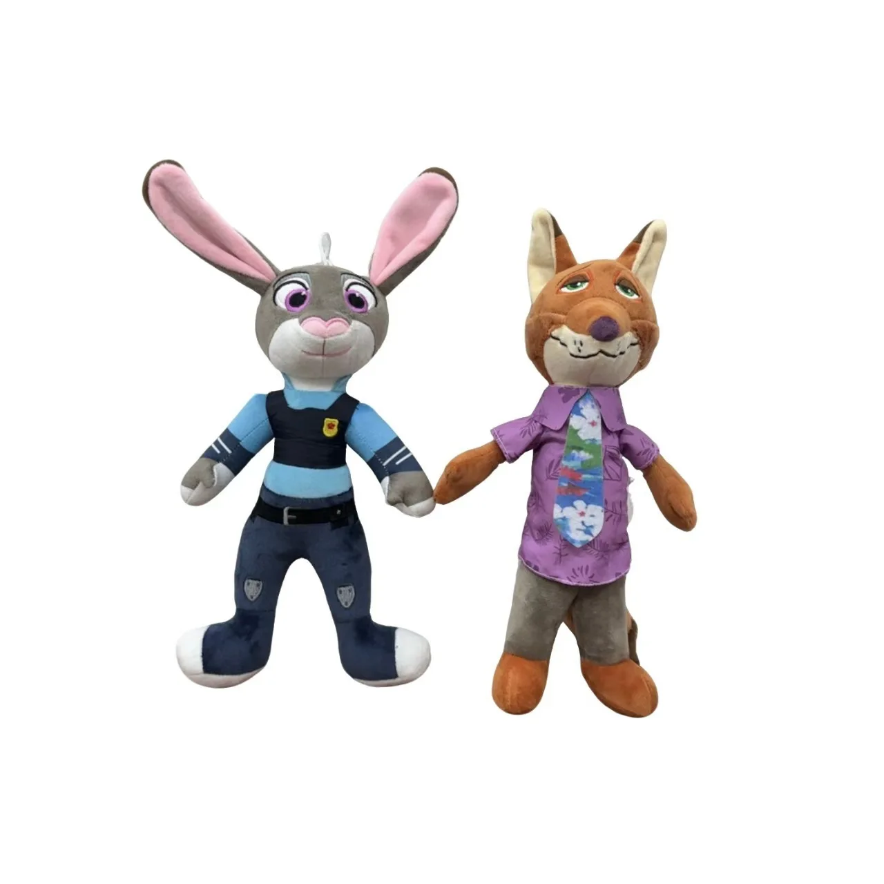 ตุ๊กตาผ้ากำมะหยี่จูดี้ ฮอปส์ และ นิค ไวลด์ จากภาพยนตร์ซูโทเปีย ขนาด 30 ซม. ของขวัญที่เหมาะสำหรับเด็ก