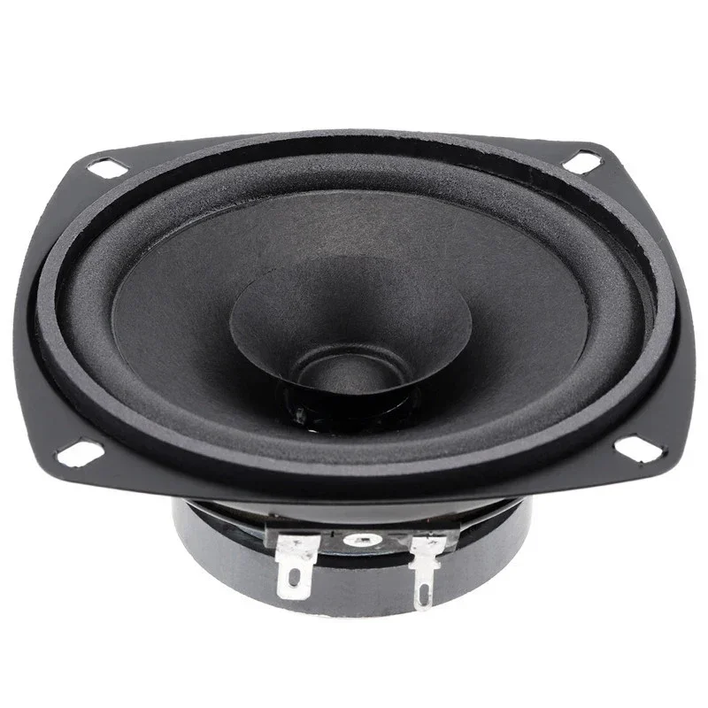 1PC 2-Way Coaxial Full Range Speaker Universal Car Stereo Speakers - 300W 4 Inch Coaxial Loud Speaker, Black