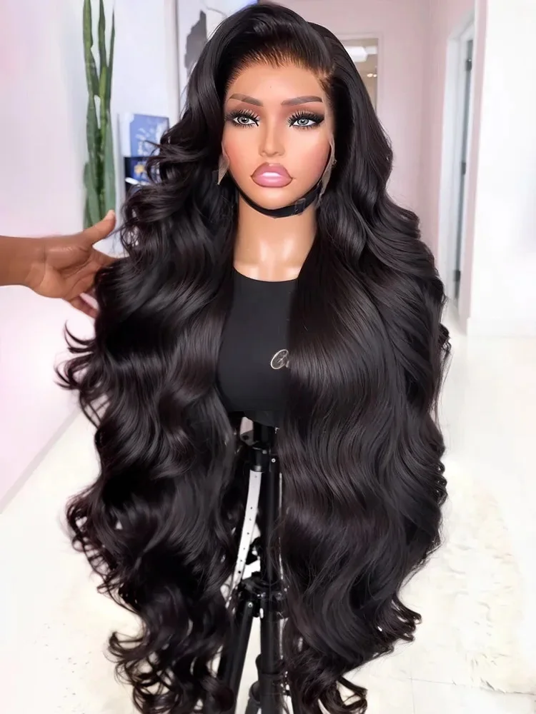 

Body Wave Wig 6x4 Glueless PrePlucked Human Hair Wigs Ready To Go 5x5 Transparent Pre Cut Lace Closure Wig For Black Women Bling