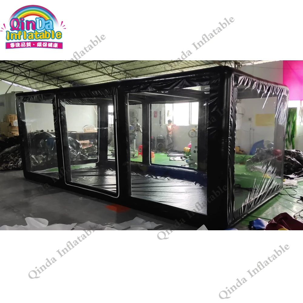 High Quality Portable Inflatable Car Cover Tent,6X3x2.3M Inflatable Car Wash Tent With Air Pump