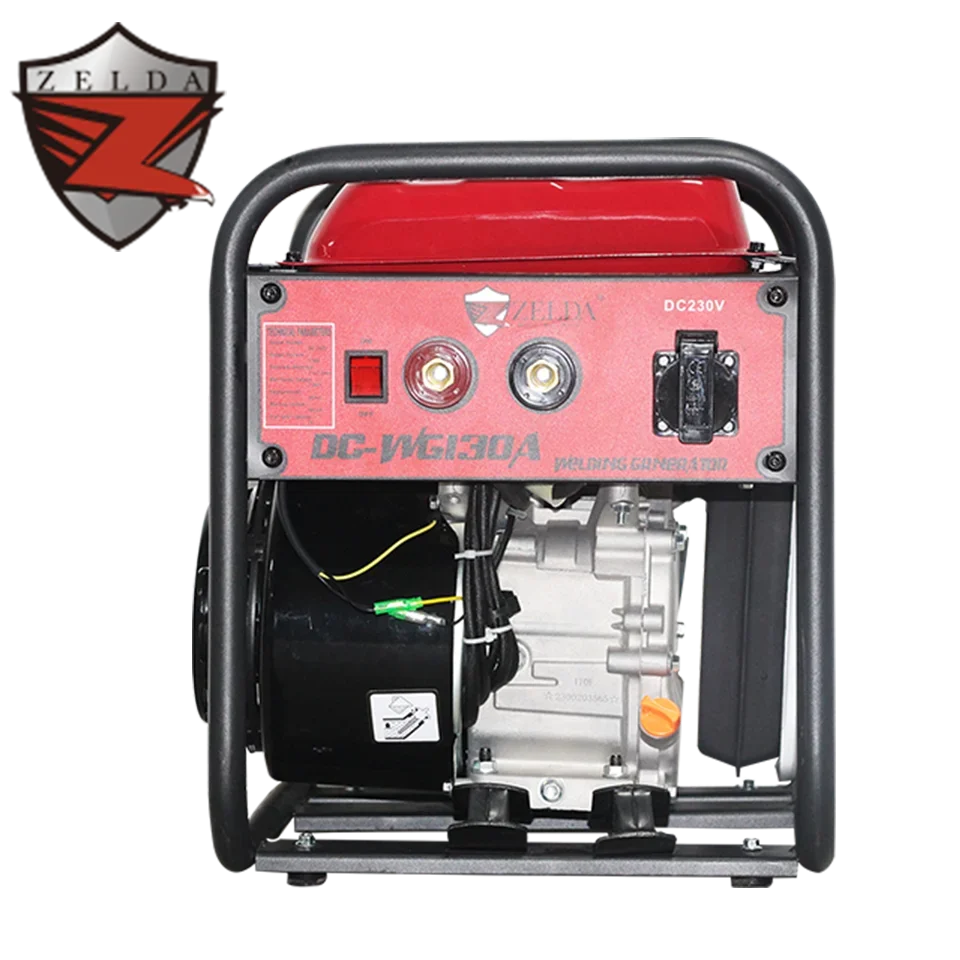 Wholesale Air Cooled DC 220V 7HP 5L Portable Gasoline Welding Generators