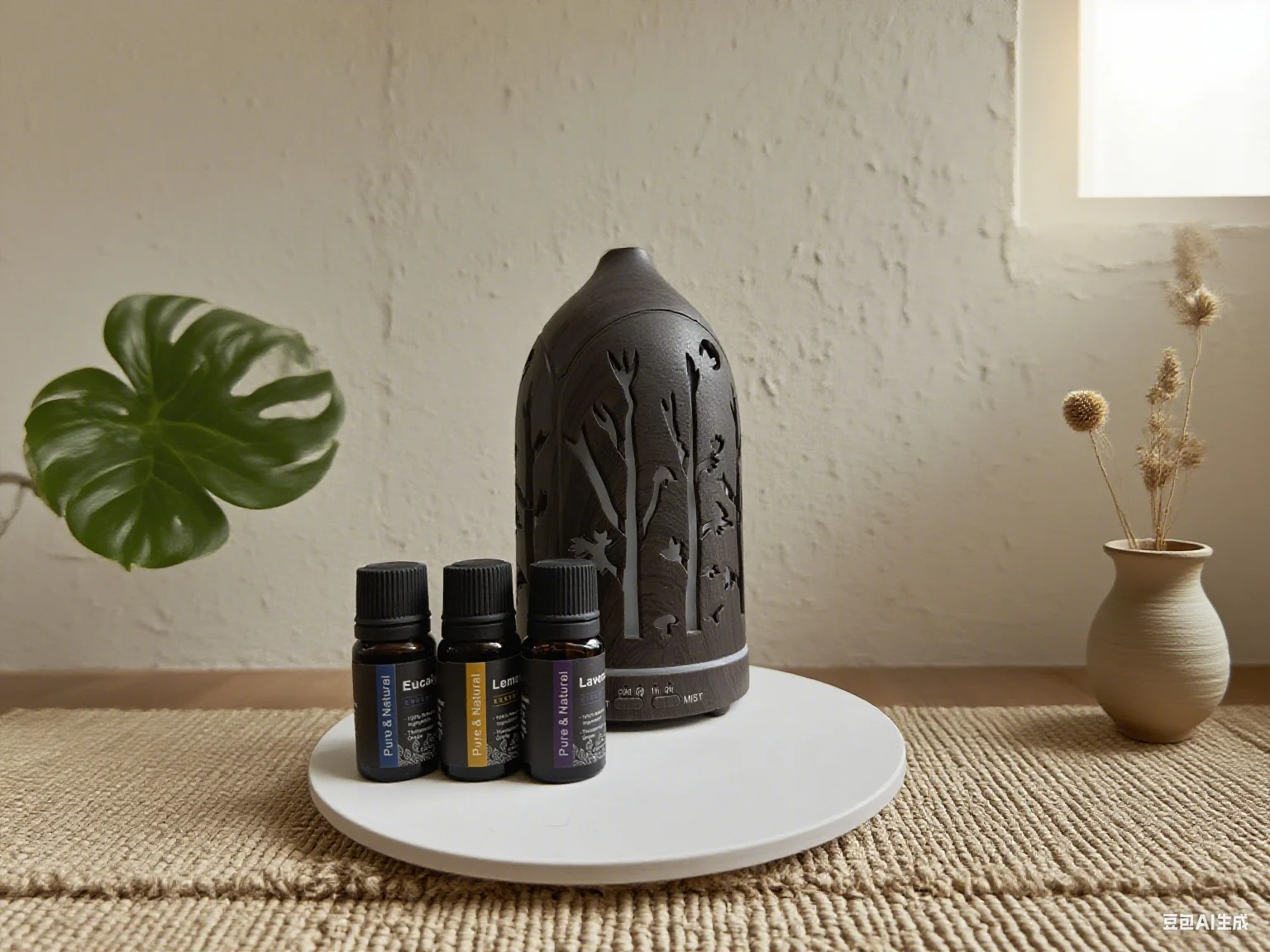 

Ультразвуковой ароматический диффузор объемом 200 мл с ночником и автоматическим отключением