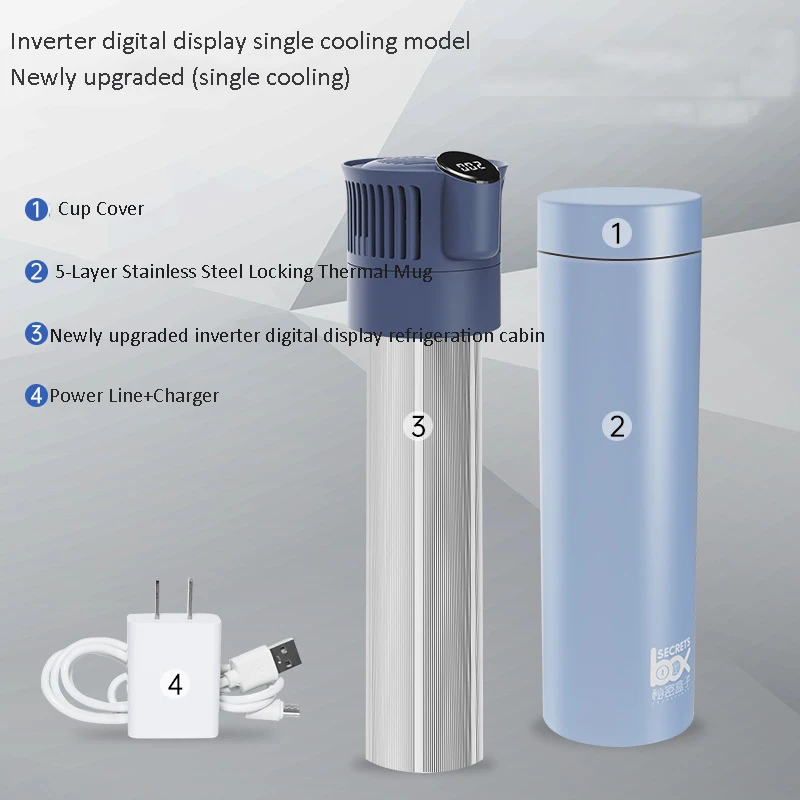 휴대용 인슐린 쿨러 박스 소형 냉장고 미니 로딩 의학 특수 휴대용 자동차 충전 냉동 컵