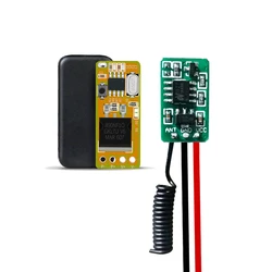 DC5 -24V 12V MOS interruttore di controllo remoto piccola tensione di uscita Wireless 3.5-24V PCB Mini Size modulo trasmettitore ASK RF 433Mhz