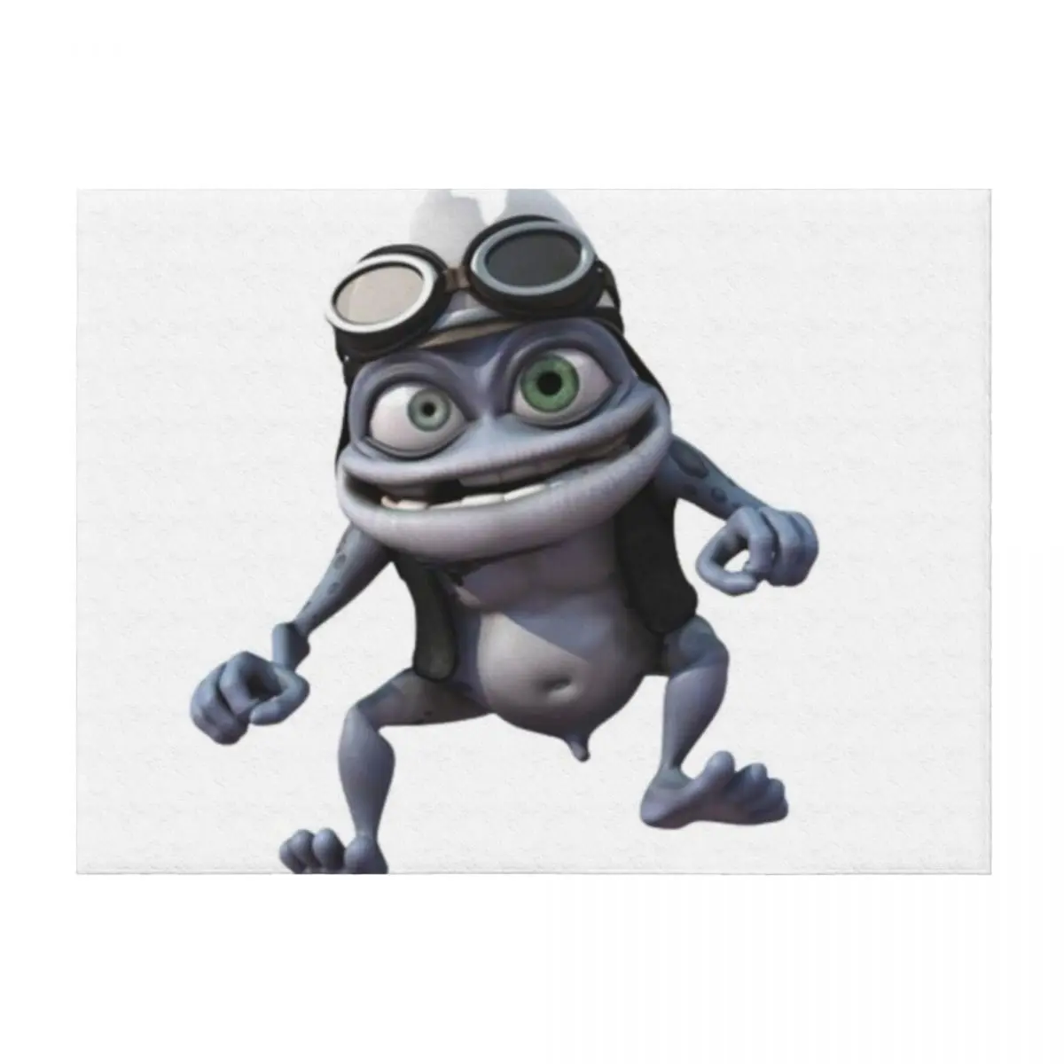 

Crazy Frog Throw Blanket Comforter Personalized Gift Polar Beautifuls Blankets