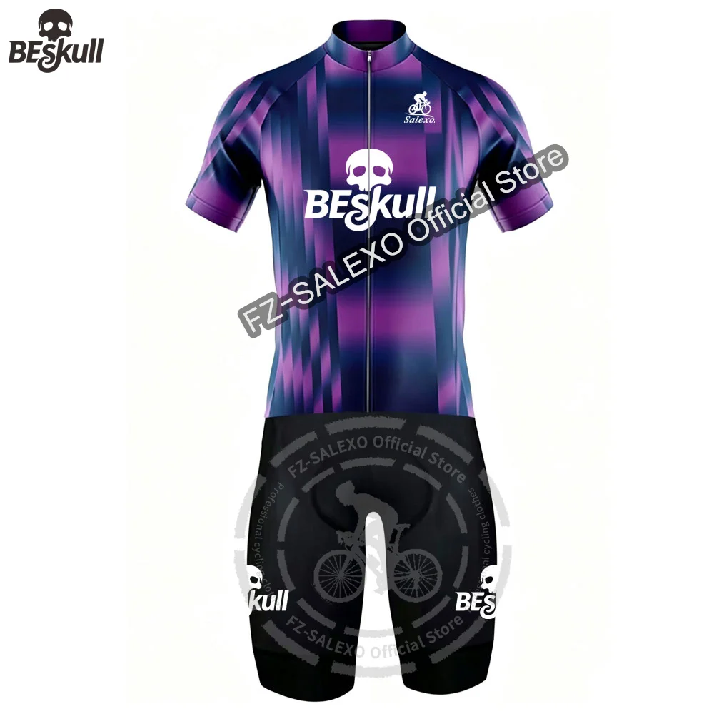 Beskull Skinsuit Men's Bodysuit SHORT Cycling Jersey Summer Ropa Ciclismo Hombre Bike Bicycle Clothing Race Riding Bike Uniform
