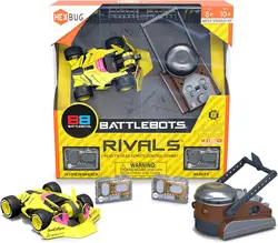 HEXBUG BattleBots Rivals 6.0 Rusty and Hypershock, Remote Control Robot Toys for Kids, STEM Toys for Boys and Girls Ages 8 & Up,